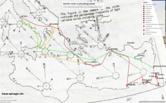 Herod's route vs prevailing winds in July small